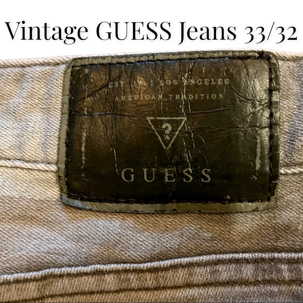 GUESS Men’s Slim Straight Vintage Jeans MSRP$188